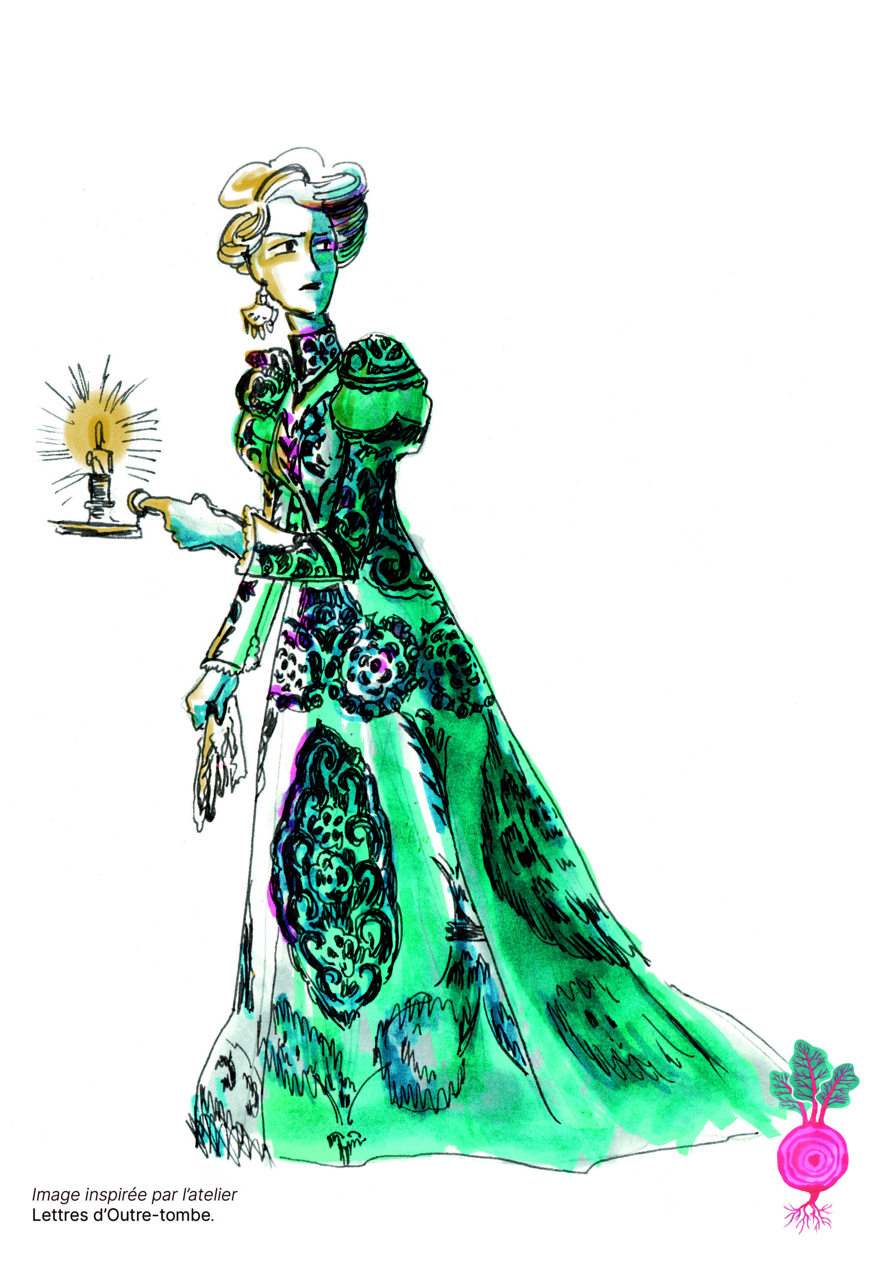 Lettres d’outre-tombe, atelier d’éveil créatif